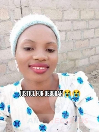 Deborah Emmanuel stoned and burnt alive by Muslim students in allah's name     image